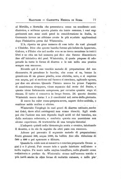 Gazzetta medica Malpighi