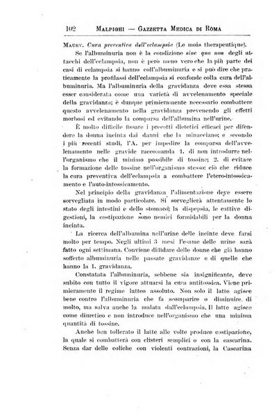 Gazzetta medica Malpighi