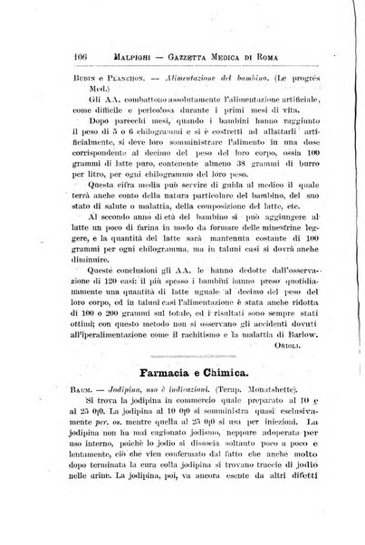 Gazzetta medica Malpighi