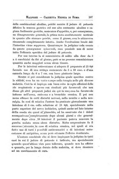 Gazzetta medica Malpighi