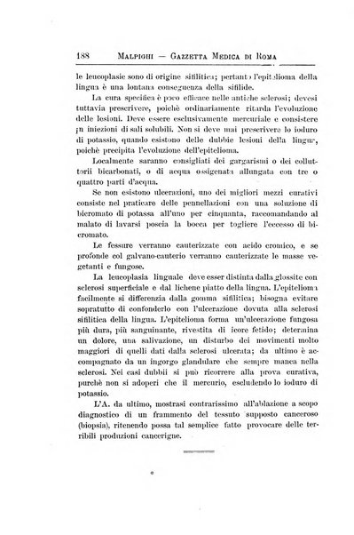 Gazzetta medica Malpighi