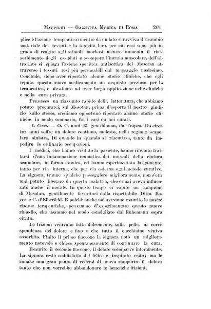 Gazzetta medica Malpighi