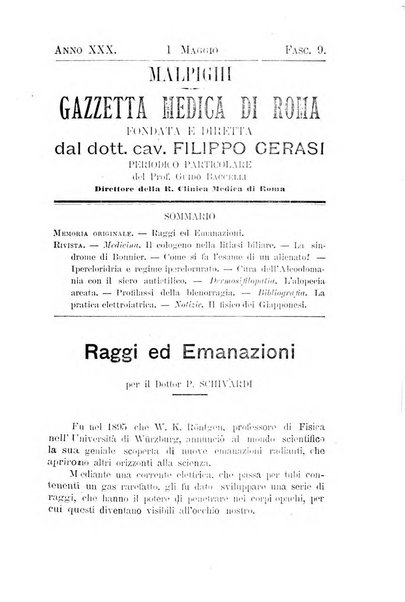 Gazzetta medica Malpighi