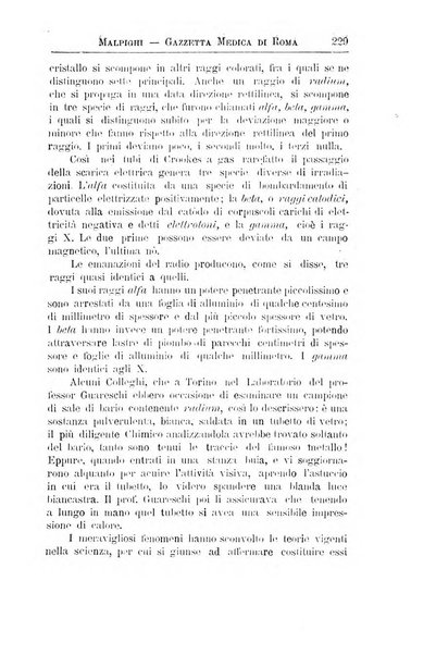 Gazzetta medica Malpighi