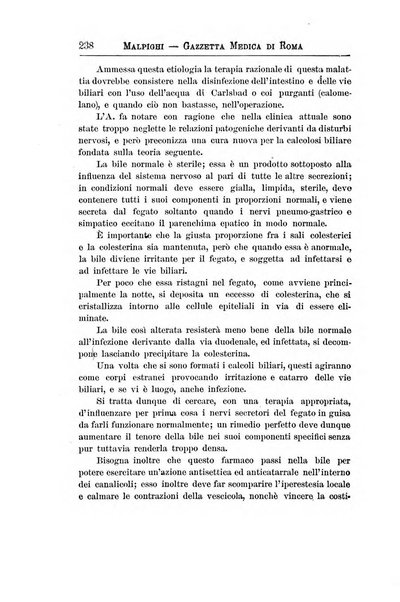 Gazzetta medica Malpighi