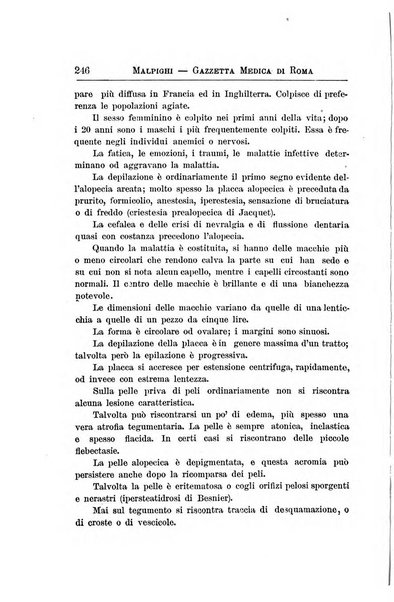 Gazzetta medica Malpighi