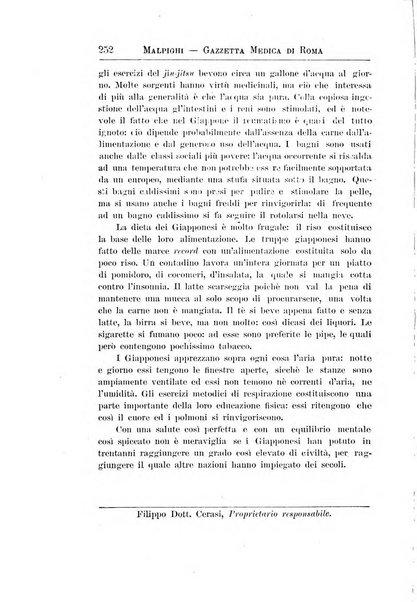 Gazzetta medica Malpighi