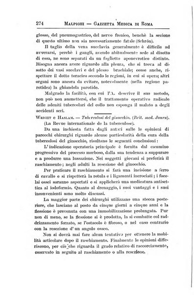 Gazzetta medica Malpighi