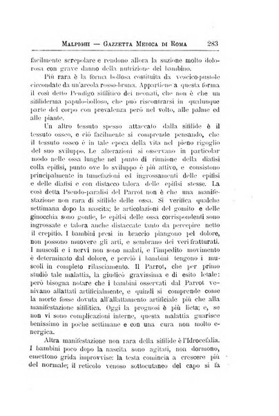 Gazzetta medica Malpighi