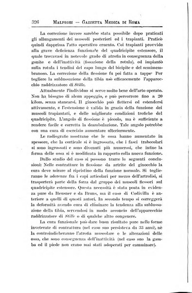 Gazzetta medica Malpighi