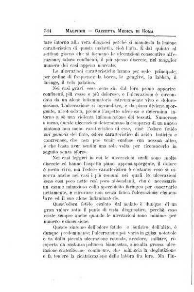 Gazzetta medica Malpighi