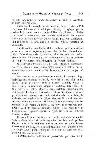 Gazzetta medica Malpighi