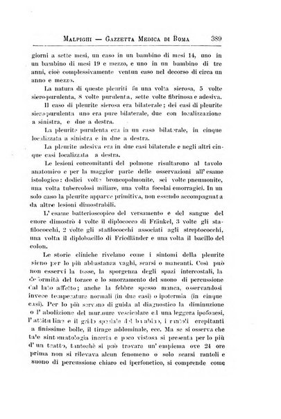 Gazzetta medica Malpighi