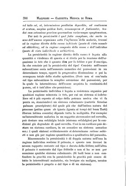 Gazzetta medica Malpighi