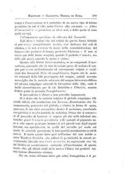 Gazzetta medica Malpighi