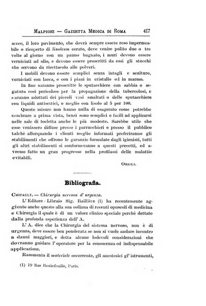 Gazzetta medica Malpighi