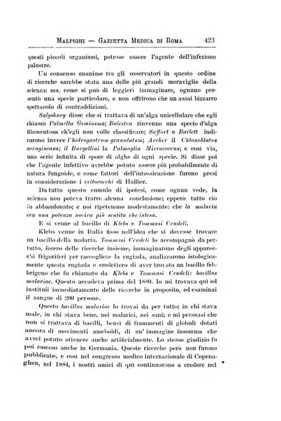 Gazzetta medica Malpighi