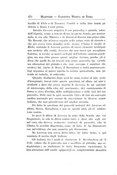 Gazzetta medica Malpighi