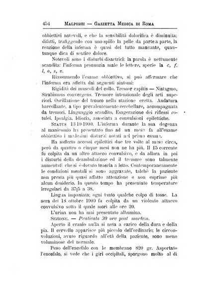 Gazzetta medica Malpighi