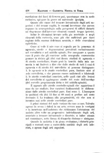 Gazzetta medica Malpighi