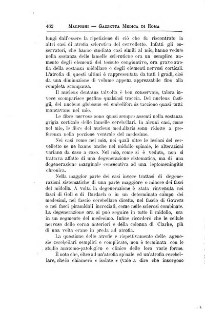 Gazzetta medica Malpighi