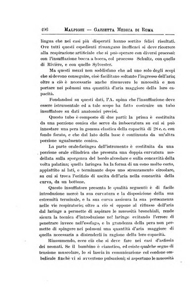 Gazzetta medica Malpighi