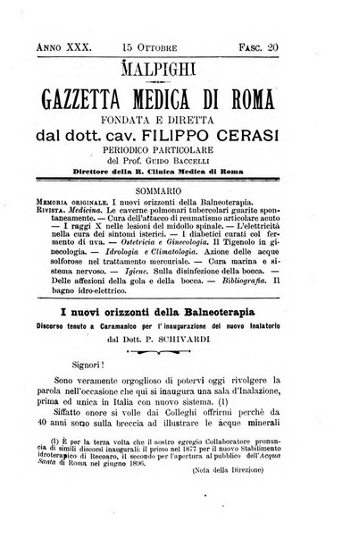 Gazzetta medica Malpighi