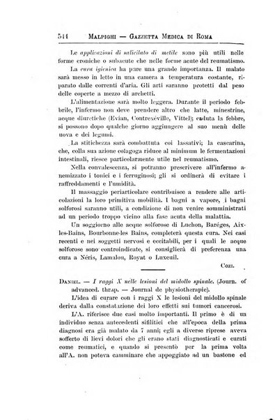 Gazzetta medica Malpighi