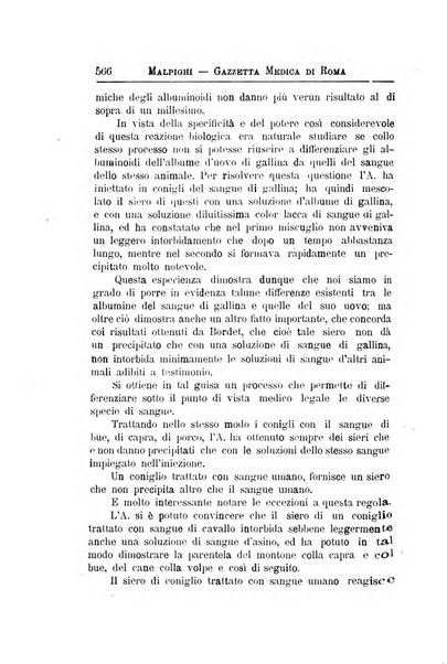 Gazzetta medica Malpighi