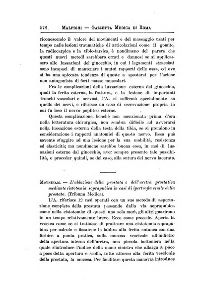 Gazzetta medica Malpighi