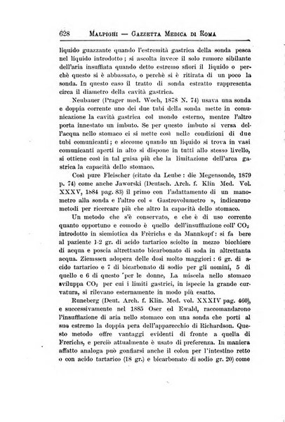 Gazzetta medica Malpighi