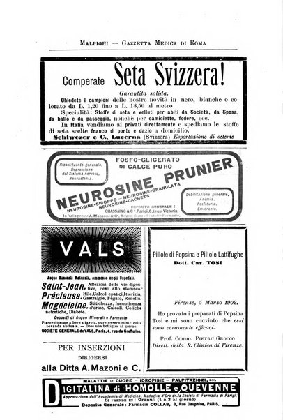 Gazzetta medica Malpighi