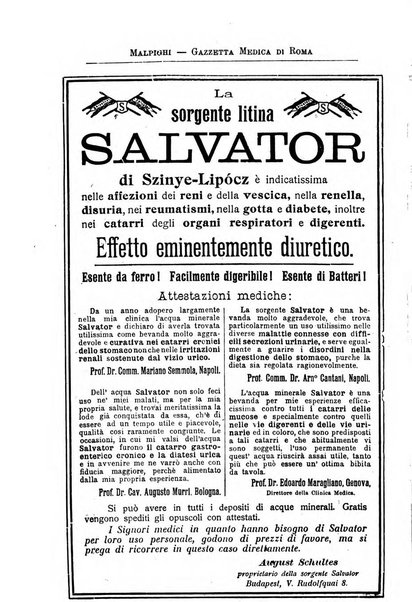 Gazzetta medica Malpighi