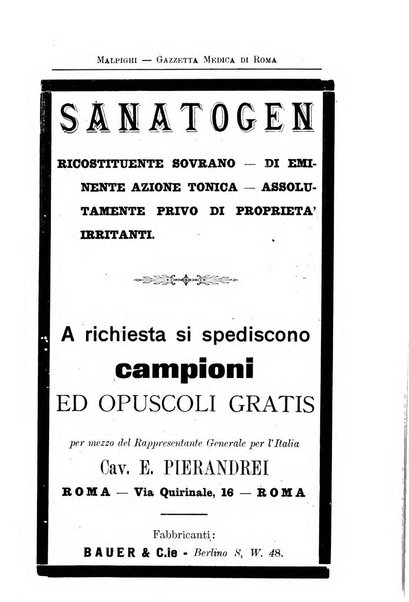 Gazzetta medica Malpighi