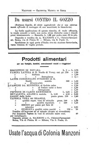 Gazzetta medica Malpighi