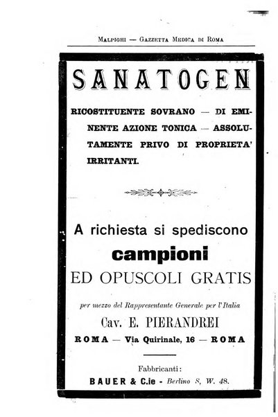 Gazzetta medica Malpighi