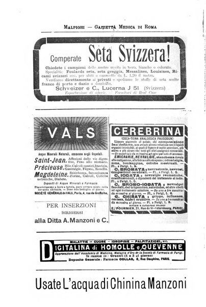 Gazzetta medica Malpighi