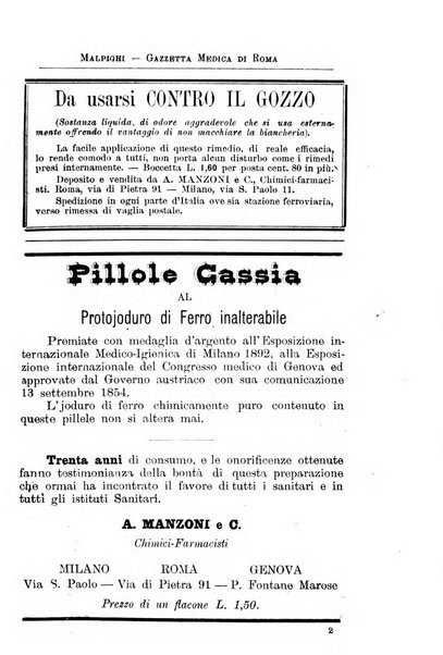 Gazzetta medica Malpighi