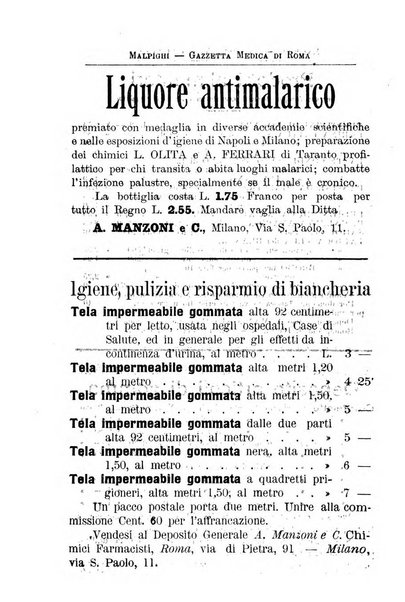 Gazzetta medica Malpighi