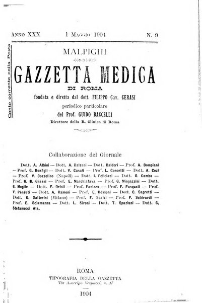 Gazzetta medica Malpighi