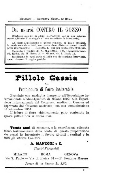 Gazzetta medica Malpighi