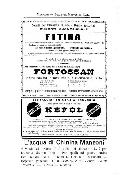 Gazzetta medica Malpighi