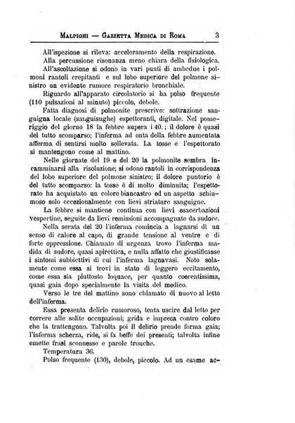 Gazzetta medica Malpighi