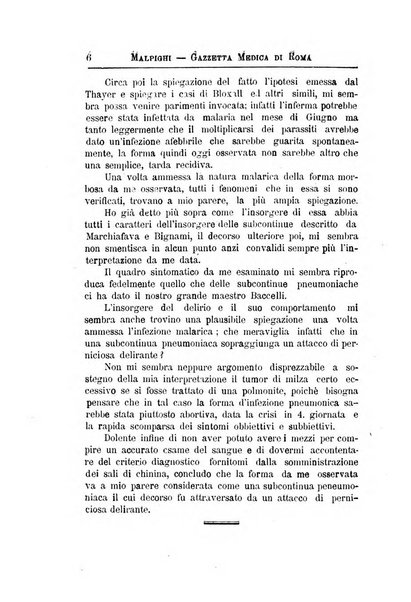 Gazzetta medica Malpighi