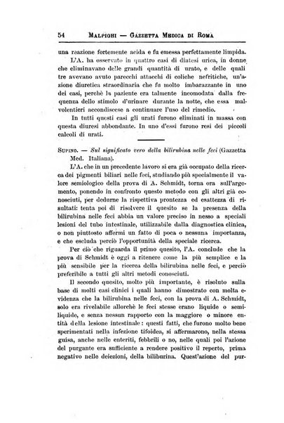 Gazzetta medica Malpighi