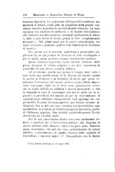 Gazzetta medica Malpighi