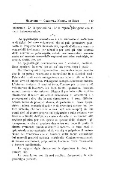 Gazzetta medica Malpighi