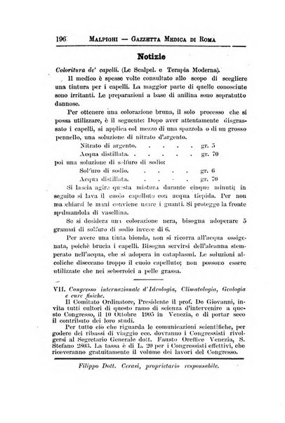 Gazzetta medica Malpighi