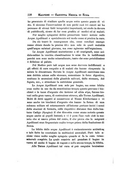 Gazzetta medica Malpighi