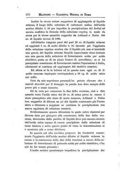 Gazzetta medica Malpighi